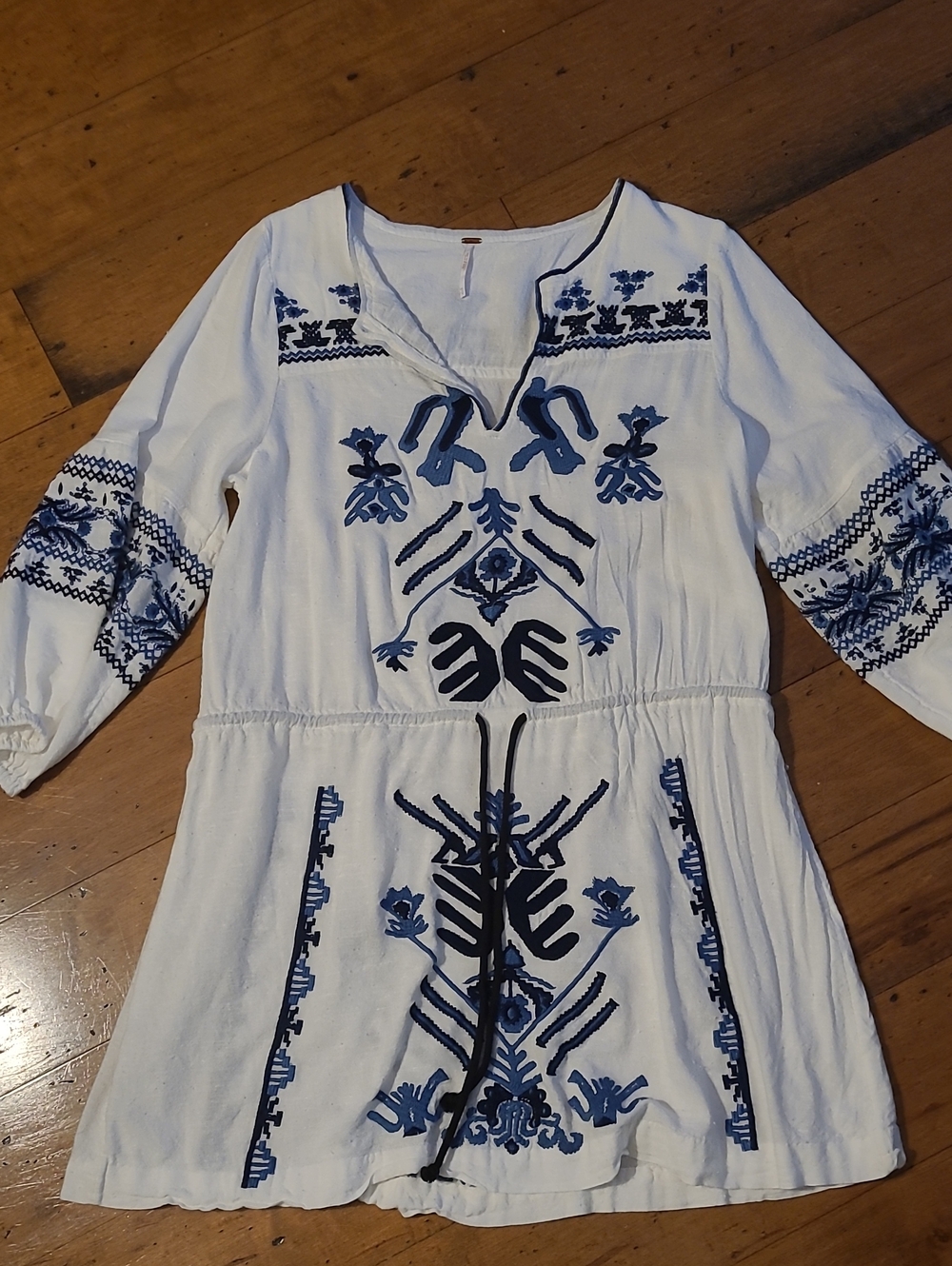 Free People Anouk Embroidered Dress - Picture 3 of 7